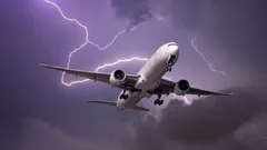 Relâmpagos no avião: os passageiros devem ter medo?