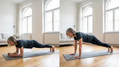 Prancha nos cotovelos ou com os braços estendidos: qual é mais eficaz?