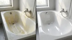 A casa de banho voltou a ficar branca: um método que funcionou onde tudo o resto falhou