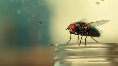 Consegue responder? Será que um frasco com uma mosca a voar lá dentro é mais pesado do que um sem?