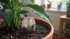 Os saquinhos de chá fazem maravilhas com o spathiphyllum — eis como funciona