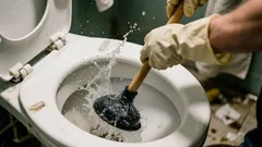 Entupimento na sanita: como identificar e resolver sem recorrer a um canalizador