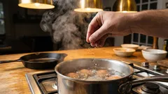 Por que se adiciona sal ao cozinhar ovos e isso faz sentido?